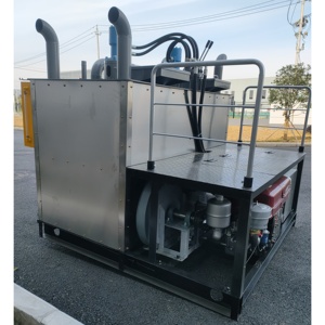 Preriscaldatore termoplastico per la segnaletica stradale a doppia alimentazione con tecnologia di qualità superiore per varie linee di marcatura stradale - Product Image 6