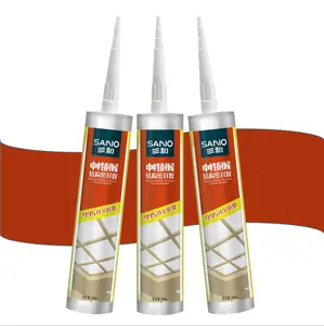 Sanvo Trung Quốc OEM nhà máy giá cấu trúc Silicone sealant rõ ràng cho Granite 100% RTV trắng rõ ràng Silicone sealant