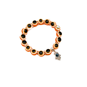 Pulsera Elástica de Resina con Cuentas de Ojo de Diablo Coloridas, Joyería Retro con Encanto, Regalo para Mujer, Accesorios de Moda, Origen Yiwu - Product Image 5