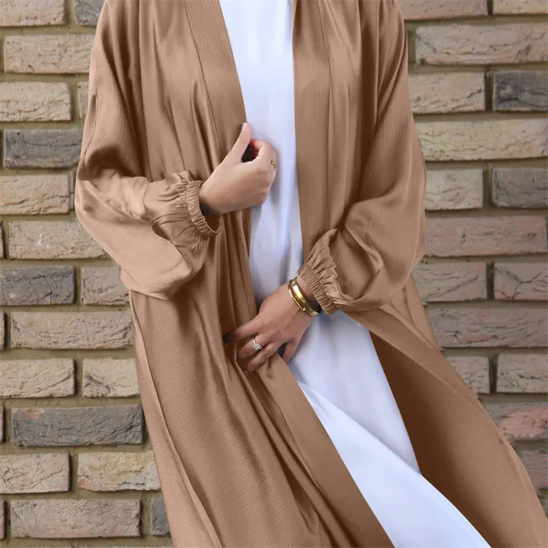プラスサイズカーディガンローブドバイチュニックドレス卸売最も人気のある卸売最高品質の女性のカジュアルな大人ファッショナブルなイスラム