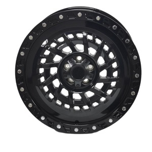 Cerchi in Lega 4x4 Fuoristrada <span class=keywords><strong>17</strong></span> 18 Pollici 6x1397 Beadlock Nero Opaco Forgiati per Jeep Wrangler F150 <span class=keywords><strong>Toyota</strong></span> <span class=keywords><strong>Hilux</strong></span> - Product Image 5