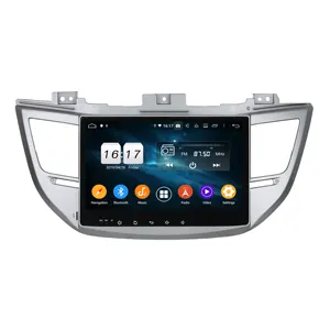 Android 9.0 Car Dvd Mp3 Audio Player Cho Hyundai Tucson/IX35 2015-2018 Với 4 + 32GB PX5 Hỗ Trợ Mirror Link Carplay