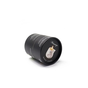 Recyclable Kraft Paper Cylinder Round Paper <b>Container</b> Custom Logo Printed Cardboard Tubes for Essential Oil Bottle Packaging - Product Image 4