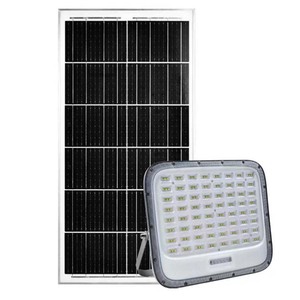 ไฟสปอร์ตไลท์ LED พลังงานแสงอาทิตย์ 75 LED 120 ลูเมน/วัตต์ สำหรับภายนอกอาคาร กันน้ำ ติดตั้งบนพื้นผิว พร้อมรีโมทคอนโทรล - Product Image 4