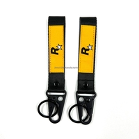 Lanyard Promocional Personalizado de Alta Calidad con Sublimación en Poliéster, Logotipo Grabado, Extremo de Cuero y Soporte para Teléfono