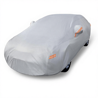 Housse de protection automobile 10 couches en aluminium imperméable toutes saisons pour BMW A6 SUV Berline OLIVER