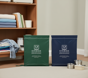 E1YESRAGE ที่เก็บเสื้อผ้า 33x15x85 ซม. กระเป๋าเก็บของกันฝุ่นแบบพับได้สำหรับห้องนอนความจุขนาดใหญ่ดีไซน์เรียบง่าย - Product Image 2