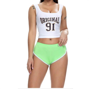 Commerce électronique transfrontalier, sous-vêtements rehausseurs de fesses, pantalons de yoga à domicile, pantalons amincissants sexy multicolores taille haute pour femmes - Product Image 4