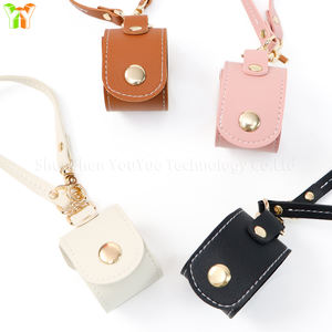 YY Stock al aire libre portátil toalla Clip Premium cuero pañuelo bolsa de almacenamiento multiusos guante bufanda ropa titular - Product Image 5
