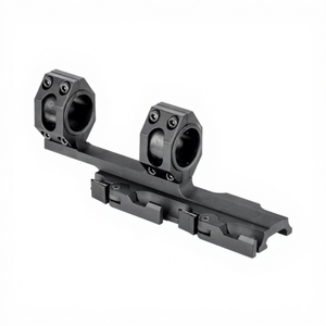 Support Optique Extérieur à Dégagement Rapide Noir Mat Intégré Double Taille 25,4 mm/30 mm avec Base 21 mm et Verrouillage Automatique QD - Product Image 6
