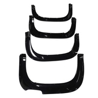 Guardabarros de diseño modificado en negro mate para VW Amarok 2023, accesorios para Amarok 2023