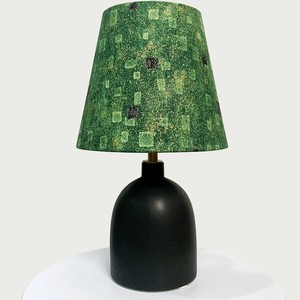 Table Lamp With British Liberty Fabric Shade Black Base E27 LED Home <b>Decor</b> <b>Lighting</b> - Product Image 2