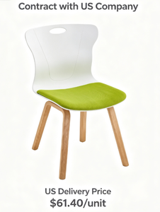 BIFMA Certified Plastic Restaurant <b>Chairs</b> | Modern Design Apartment & Gym Use 3-Year Warranty USA Delivery & Fast Shipping - Product Image 5