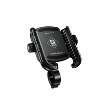 Support de téléphone pour moto de haute qualité en alliage d'aluminium, support étanche pour scooter et vélo