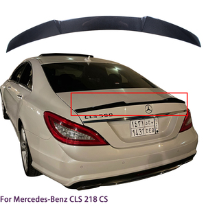 สปอยเลอร์หลังคาร์บอนไฟเบอร์ทรง CS สำหรับรถยนต์ CLS C218 W218 ปี 2011-2019 - Product Image 1