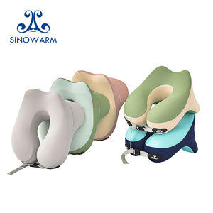 Prix usine multifonctionnel doux <span class=keywords><strong>U</strong></span> forme cou oreiller mémoire mousse voyage cou oreiller pour avion bureau - Product Image 2