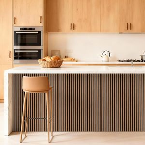 Panel Acústico <span class=keywords><strong>de</strong></span> Fibra <span class=keywords><strong>de</strong></span> Poliéster con Rejilla <span class=keywords><strong>de</strong></span> <span class=keywords><strong>Madera</strong></span>, Panel Decorativo <span class=keywords><strong>de</strong></span> <span class=keywords><strong>Madera</strong></span> Tecnológica, Panel Autoadhesivo Insonorizante para Pared - Product Image 6