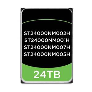 Disque dur interne SATA d'entreprise 24 To 7200 tr/min 512 Mo de cache 3,5 pouces ST24000NM002H ST24000NM001H ST24000NM007H ST24000NM005H - Product Image 1
