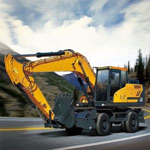 Mini-excavatrice sur pneus de haute qualité de marque chinoise 6 tonnes R60wvs PRO à vendre - Product Image 6