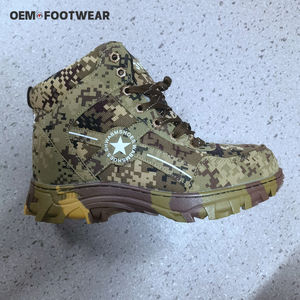 Bottes de neige pour chien en caoutchouc antidérapant de couleur camouflage bon marché avec doublure en peluche longue Chaussures d'hiver pour hommes - Product Image 2