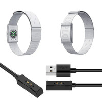 Chargeur USB magnétique pour bracelet cardiofréquencemètre COROS - Câble de charge portable avec charge rapide QC3.0 5W pour montre connectée