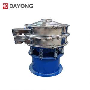 ตะแกรงร่อนแบบชั้นเดียวความถี่สูงพร้อมมอเตอร์สำหรับการคัดกรองผงน้ำตาลในการแปรรูปอาหาร - Product Image 3