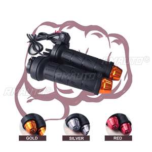 Empuñaduras Calefactables para Motocicleta de 22 mm, Empuñaduras Calefactables Eléctricas Universales para Invierno, con Temperatura Ajustable - Product Image 2