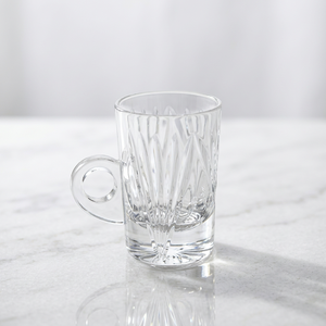 Classical Insulated Glass Arabic <b>Coffee</b> <b>Tea</b> <b>Sets</b> Heat-Resisting Eco-Friendly Unique Feather Pattern Crystal Style Festive Home - Product Image 2