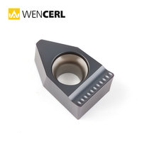 Outils de tournage CNC WENCERL, plaquettes en carbure pour tour à métaux FD08/FD10/FD12/FD14, outils de coupe pour rainurage et fraisage