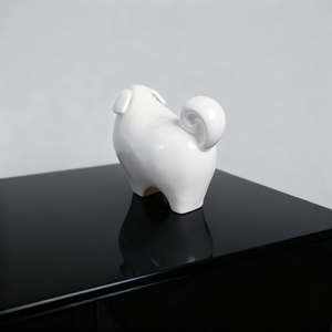 Estatuetas de Cão do Zodíaco Chinês em Resina Esculpida, Artesanato Artístico Colecionável YiDang YD-161 para Sala de Estar e Quarto - Product Image 4