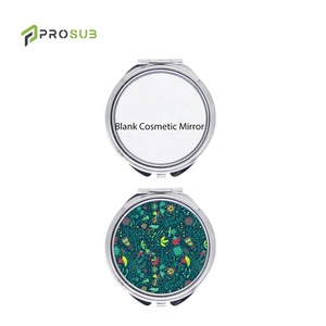 Prosub Custom Pocket Compact Makeup Sublimation <strong>Mirror</strong> Small <strong>Foldable</strong> Portable Double Sided Sublimation Cosmetic <strong>Mirror</strong> - Product Image 3