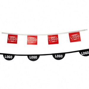 Guirnalda de Banderas Personalizadas para Exteriores, Banderas Decorativas para Festivales, Guirnalda de Banderas de 10 Metros - Product Image 2