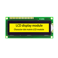Module d'écran d'affichage LCD à matrice de points 16x1 caractères
