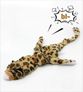 Juguete Interactivo para Perros con Forma de Animal de Dibujos Animados, Resistente a Mordidas, de Felpa con Sonido, Producto para Mascotas para Aliviar el Aburrimiento del Perro, Sin Relleno - Product Image 3