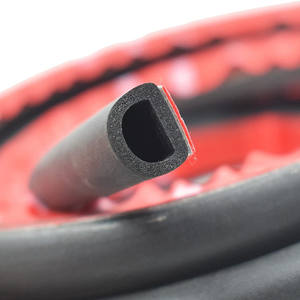 Bande de caoutchouc <span class=keywords><strong>mousse</strong></span> noir EPDM en forme de D <span class=keywords><strong>Joint</strong></span> de porte Bande de caoutchouc pour <span class=keywords><strong>voiture</strong></span> - Product Image 1