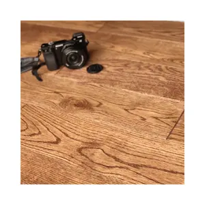 Rustic style of red Oak wood flooring Eco-friendly of engineered wood flooring for indoor great quality of hardwood flooring