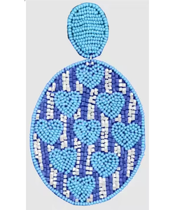 Pendientes de alta calidad, joyería de fiesta de moda hecha a mano, pendientes coloridos de cuentas de semillas bohemias, Pendientes colgantes coloridos bohemios con cuentas - Product Image 3