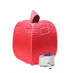 Sauna de Vapor Portátil de Acrílico para Una Persona, Plegable, con Calefacción Eléctrica y Control Remoto, para Uso en Casa u Hotel - Product Image 3