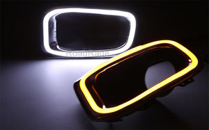 Luz antiniebla LED para parachoques delantero, lámpara de conducción DRL, señal de giro, blanco, amarillo, apto para jeep Renegade 2016 2017 2018 - Product Image 5