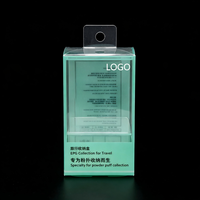 Boîte d'emballage protectrice transparente en PVC PET imprimée en couleur avec design à crochet, fabriquée par le fabricant