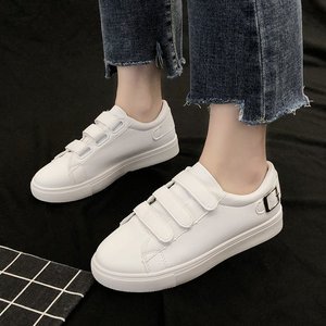 Nuevas Zapatillas Blancas Casuales de Primavera Coreanas para Mujer, de Corte Bajo - Product Image 1
