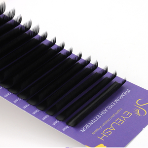 Extensiones de Pestañas SP EYELASH, Negro Mate, Curvaturas L M CC C D J, Bandejas de Pestañas de Cachemira, Volumen Individual, Terciopelo, Sedoso, Esponjoso - Product Image 2