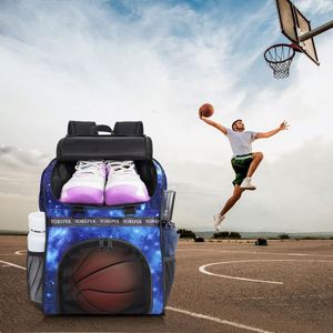 Basketball Backpack Large Sports Bag with Separate <b>Ball</b> Room & Shoes Compartment, Best for Volleyball, Soccer, Swim, Gym, Travel - Product Image 6