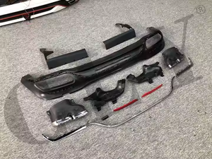 Paraurti posteriore originale per parti Auto per Benz classe S 2018 + W <span class=keywords><strong>222</strong></span> modificato S 63 S 65 Amg diffusore posteriore e tubo di scarico - Product Image 4
