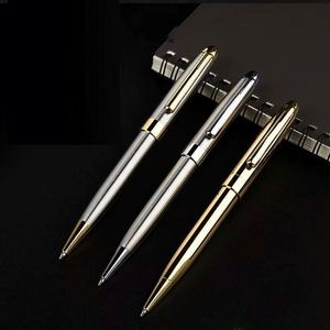 Custom PS-20250918-4 High-Grade Multi-Color Metal Ballpoint <b>Pen</b> Personalized <b>Silver</b> 0.5mm Writing Width Logo UV Printing Office - Product Image 5