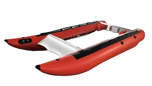 Bateau de pêche gonflable zodiaque en PVC ou Hypalon, de couleur et de taille personnalisées, à vendre - Product Image 2
