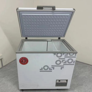 Congelador Horizontal Blanco con Puerta Superior Abatible, Congelador Profundo para Exhibición en Supermercados con Ruedas - Product Image 4