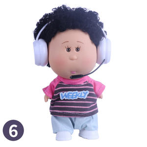 Nueva Muñeca Española Mia de 18 cm, Muñeca de Vinilo, Lindas Figuras, Cabello Rizado Ruso, Muñeca Rubia con Piel Negra, Regalos DIY para Niñas - Product Image 5