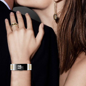 <span class=keywords><strong>Bracelet</strong></span> en métal <span class=keywords><strong>Bracelet</strong></span> à boucle réglable pour <span class=keywords><strong>Fitbit</strong></span> <span class=keywords><strong>Inspire</strong></span> <span class=keywords><strong>HR</strong></span> Seven Link Butterfly Buckle <span class=keywords><strong>Bracelet</strong></span> de montre en acier inoxydable - Product Image 6