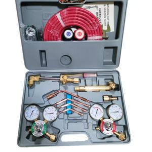 Oxy Acetylene <b>Welding</b> <b>Kit</b> With Nozzle 6061 Aluminum Alloy Single Switch For Oxygen Acetylene Propane Cutting And <b>Welding</b> - Product Image 2
